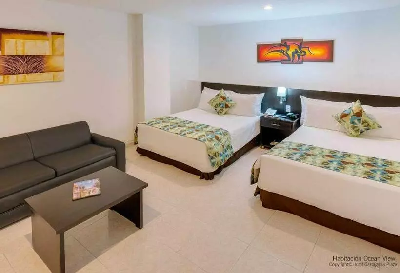 اتاق سوپریور با چشم‌انداز دریا, Cartagena Plaza