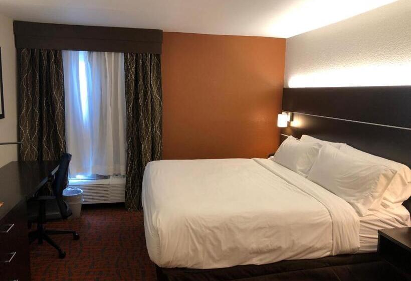 מיטת קינג בסוויטה, Holiday Inn Express Metropolis, An Ihg