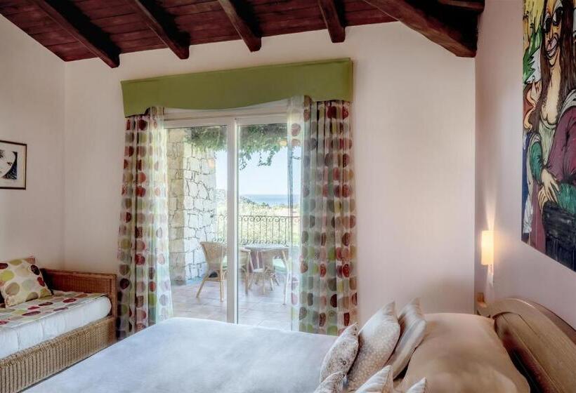 اتاق راحتی با چشمانداز دریا, Cruccùris Resort Adults Only