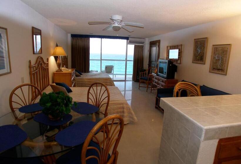 סטודיו סטנדרטי נוף לים, Salvia Cancun Aparts