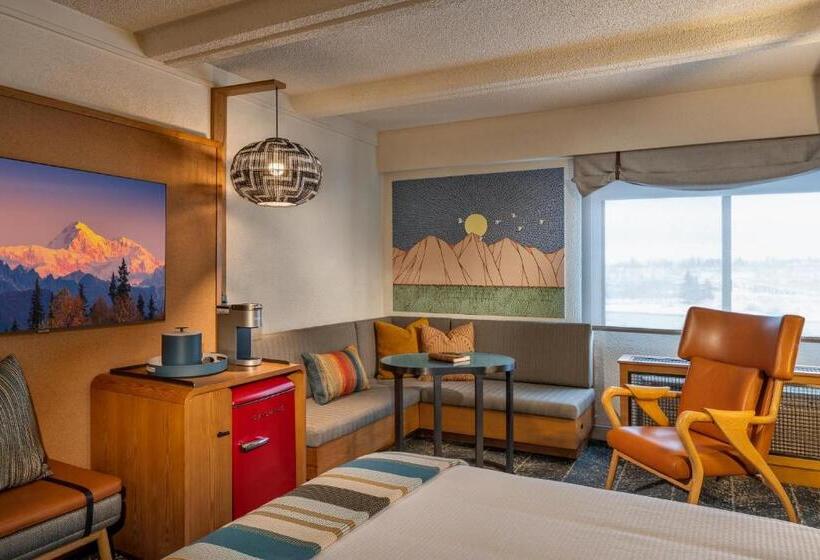 适合残疾人士使用的带超级大床的标准间, The Wildbirch Hotel - JdV by Hyatt