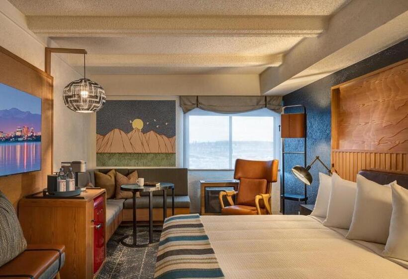 Quarto Estandar Cama King para Deficientes Físicos, The Wildbirch Hotel - JdV by Hyatt