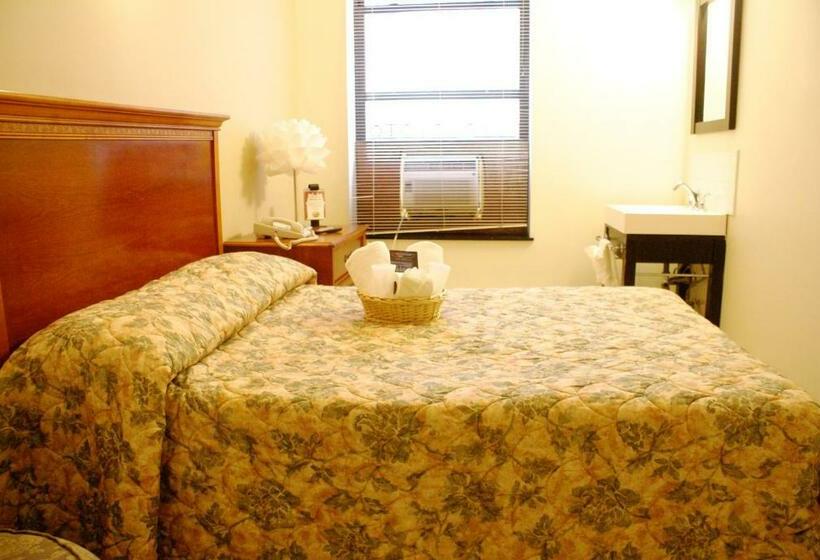 اتاق استاندارد با سرویس بهداشتی مشترک, Americana Inn
