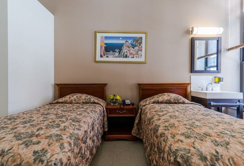 اتاق استاندارد با سرویس بهداشتی مشترک, Americana Inn