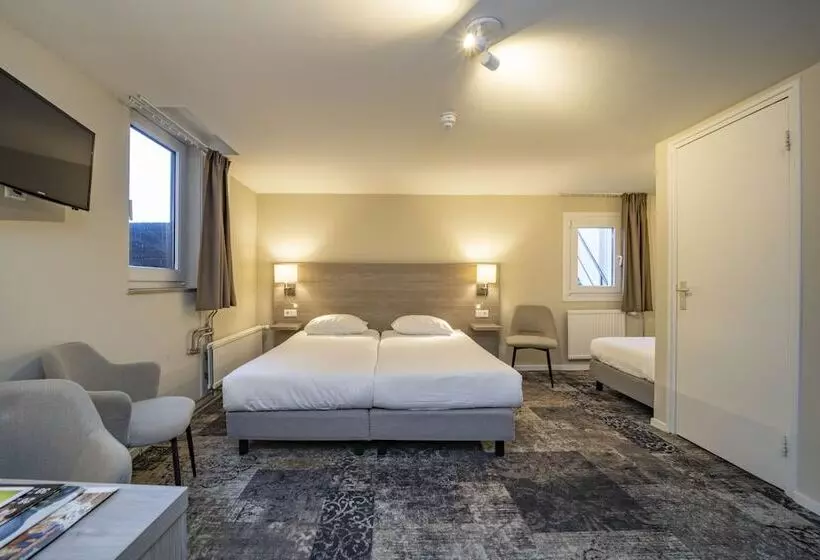 اتاق راحتی سه تخته, Fletcher Hotel Valkenburg