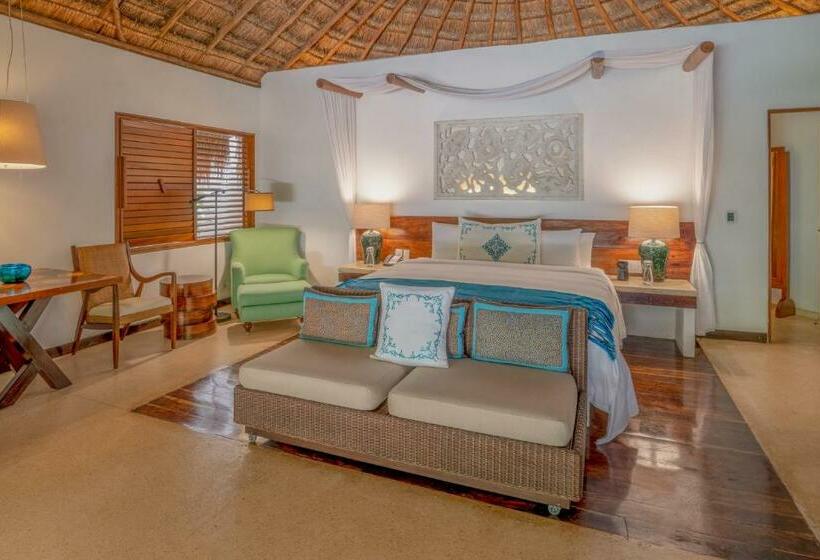带花园景观和一个卧室的别墅, Viceroy Riviera Maya, A Luxury Villa Resort
