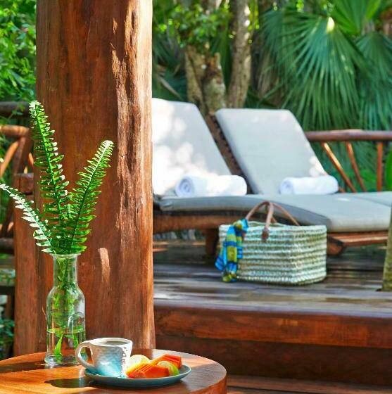 带花园景观和一个卧室的别墅, Viceroy Riviera Maya, A Luxury Villa Resort