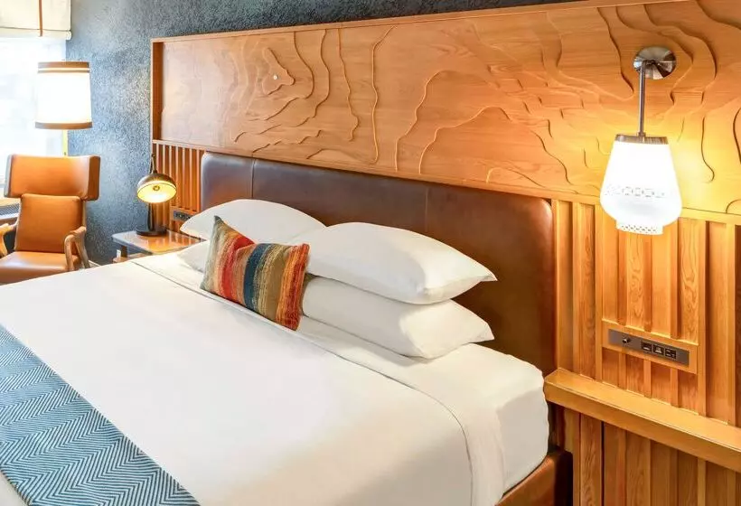 身障者適用キングサイズベッドルーム, The Wildbirch Hotel - JdV by Hyatt