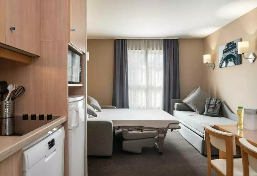 Huoneisto 1 Makuuhuone, Aparthotel Adagio Val D Europe Près De Disneyland Paris