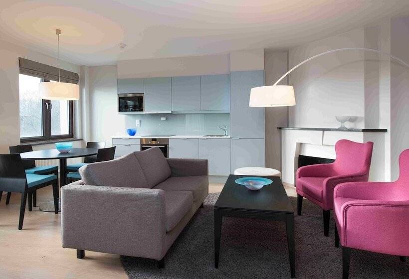 آپارتمان 2 خوابه, Thon Hotel Slottsparken