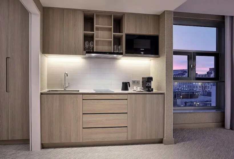 آپارتمان 1 خوابه, Courtyard By Marriott Berlin City Center