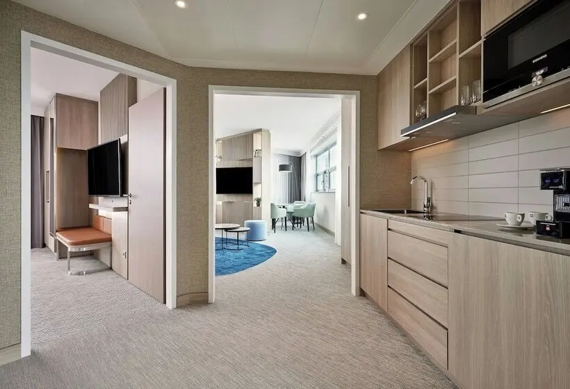 آپارتمان 1 خوابه, Courtyard By Marriott Berlin City Center