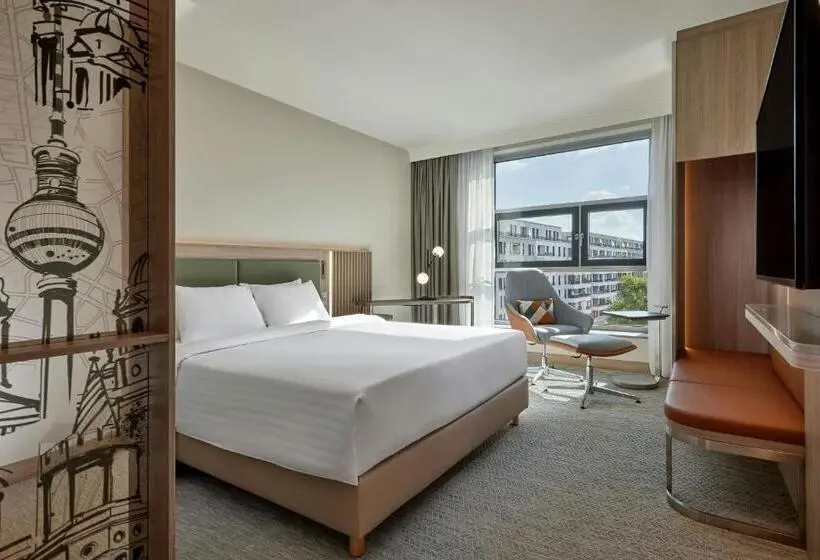 اتاق لوکس با تخت بزرگ, Courtyard By Marriott Berlin City Center