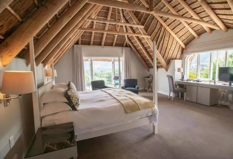 キングサイズベッドのデラックスルーム, Le Franschhoek Hotel & Spa By Dream Resorts