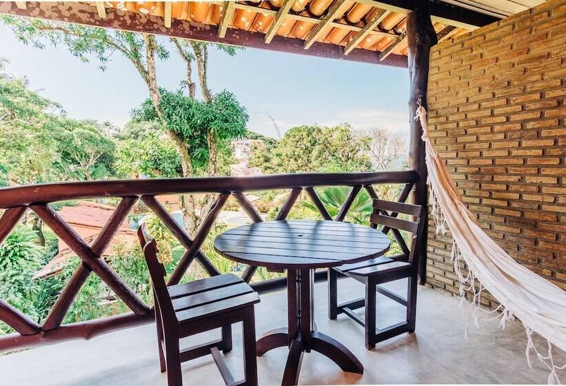 バルコニー付き１ベッドルームアパートメント, Pousada O Casarão