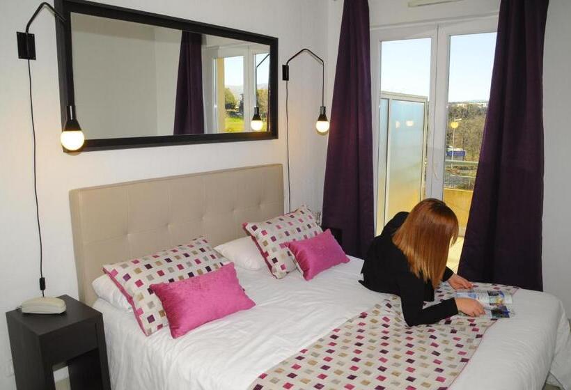 带1个卧室的公寓, Nemea Appart Hotel Green Side Biot Sophia Antipolis