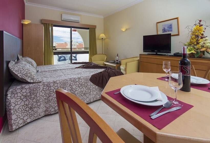 标准工作室带泳池景, Aparthotel Paladim & Alagoamar