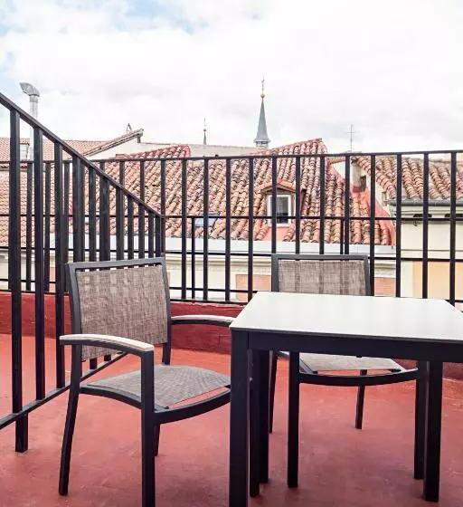 اتاق استاندارد با تراس, Hostal Inter Plaza Mayor Auto Check In