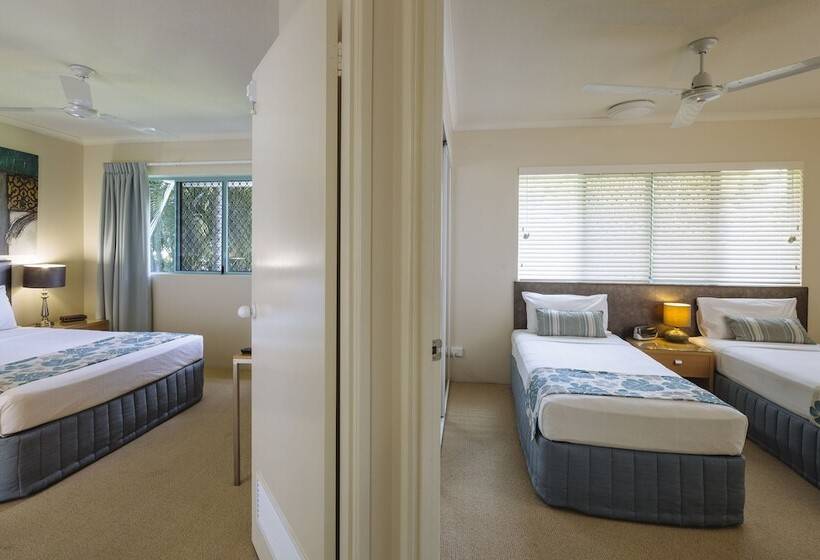 带2个卧室的高级公寓, Coral Sands Beachfront Resort