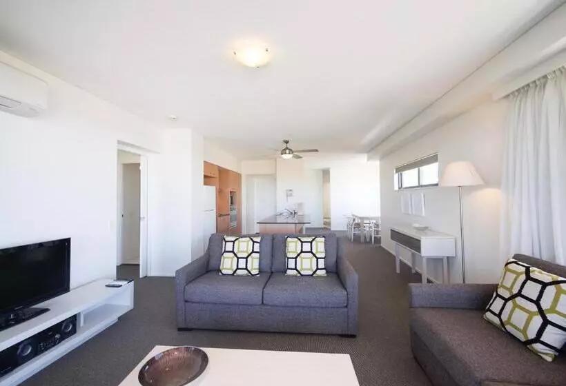 ３ベッドルームアパートメント, Oaks Sunshine Coast Seaforth Resort