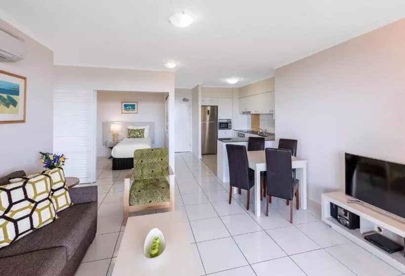 １ベッドルームファミリーアパートメント, Oaks Sunshine Coast Seaforth Resort