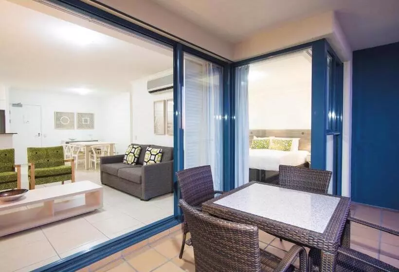２ベッドルームアパートメント, Oaks Sunshine Coast Seaforth Resort