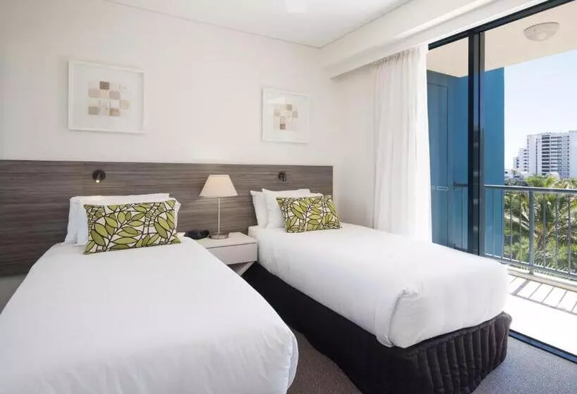 ２ベッドルームアパートメント, Oaks Sunshine Coast Seaforth Resort