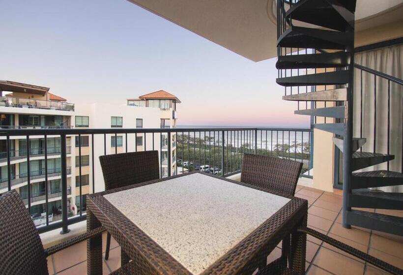 דירת פנטהאוז 2 חדרי שינה, Oaks Sunshine Coast Seaforth Resort