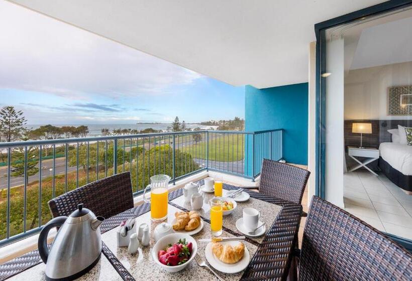침실 2개 바다 전망 아파트, Oaks Sunshine Coast Seaforth Resort