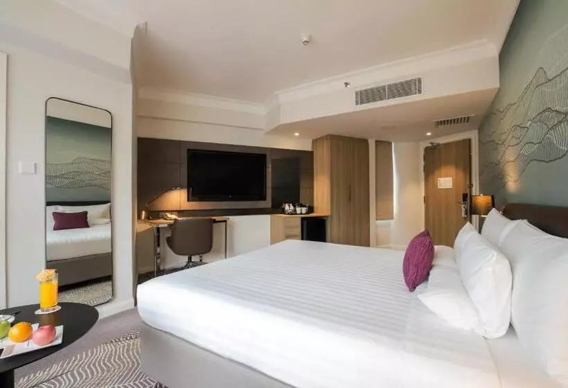 キングサイズベッドのエクゼクティブルーム, Novotel Kuala Lumpur City Centre
