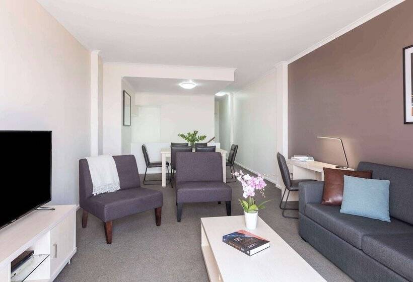 침실 2개 아파트, Oaks Sydney Goldsbrough Suites