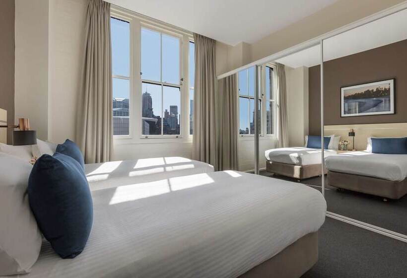 침실 2개 아파트, Oaks Sydney Goldsbrough Suites