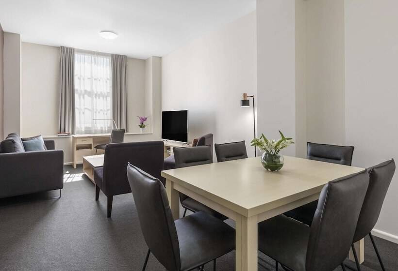 침실 2개 아파트, Oaks Sydney Goldsbrough Suites