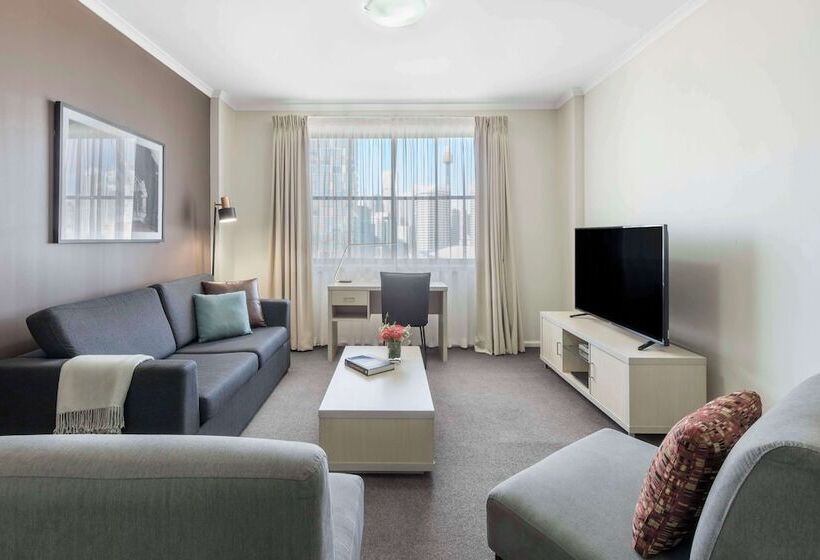 2 베드룸 이그제큐티브 아파트, Oaks Sydney Goldsbrough Suites