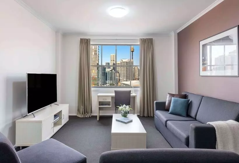 آپارتمان مدیریتی 2 خوابه, Oaks Sydney Goldsbrough Suites