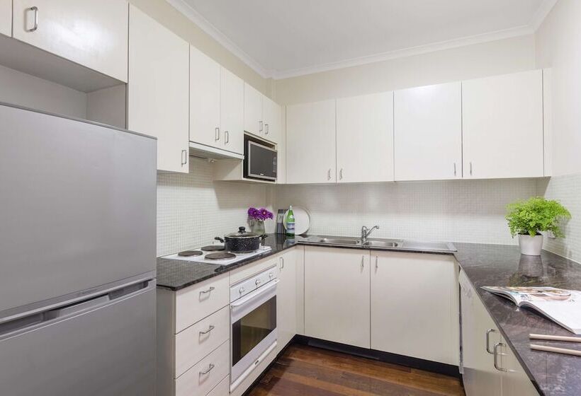 침실 2개 아파트, Oaks Sydney Goldsbrough Suites