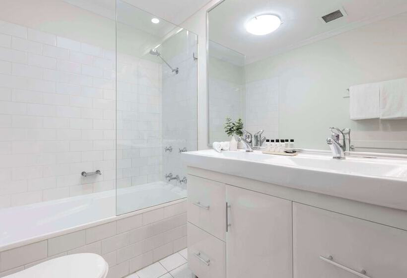 침실 2개 아파트, Oaks Sydney Goldsbrough Suites