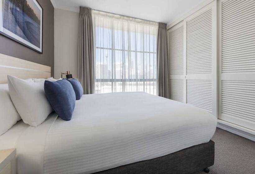2 베드룸 이그제큐티브 아파트, Oaks Sydney Goldsbrough Suites