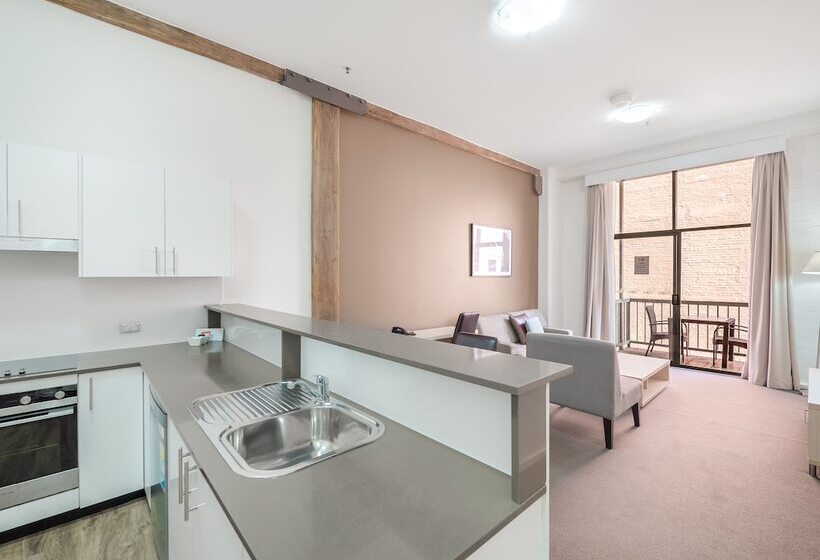 침실 1개 아파트, Oaks Sydney Goldsbrough Suites