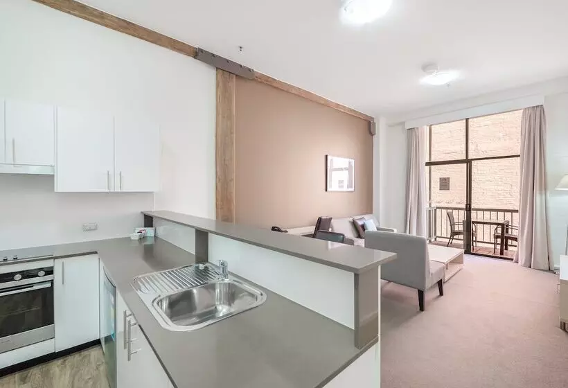 آپارتمان 1 خوابه, Oaks Sydney Goldsbrough Suites
