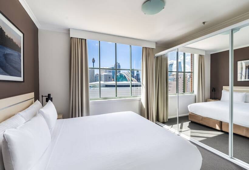 2 베드룸 이그제큐티브 아파트, Oaks Sydney Goldsbrough Suites