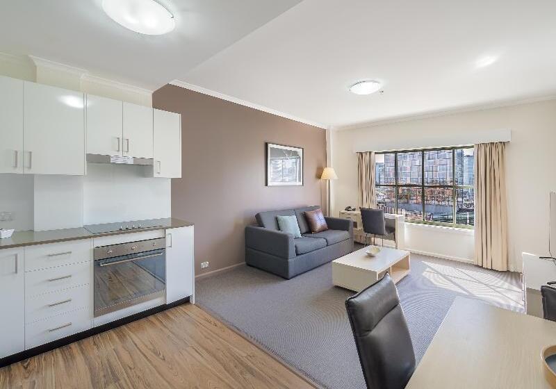 1침실 아파트 도시 전망, Oaks Sydney Goldsbrough Suites