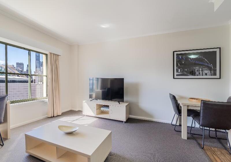 1침실 아파트 도시 전망, Oaks Sydney Goldsbrough Suites