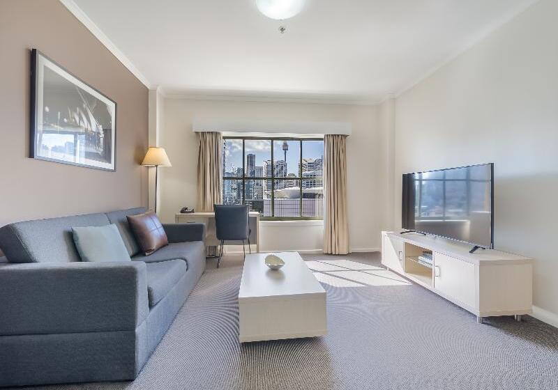 1침실 아파트 도시 전망, Oaks Sydney Goldsbrough Suites