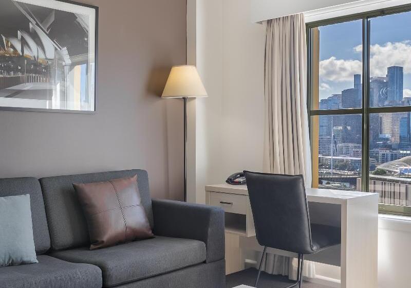 1침실 아파트 도시 전망, Oaks Sydney Goldsbrough Suites