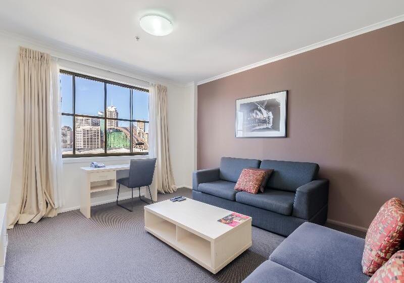 2 베드룸 이그제큐티브 아파트, Oaks Sydney Goldsbrough Suites