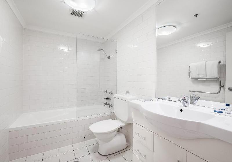 침실 2개 아파트, Oaks Sydney Goldsbrough Suites