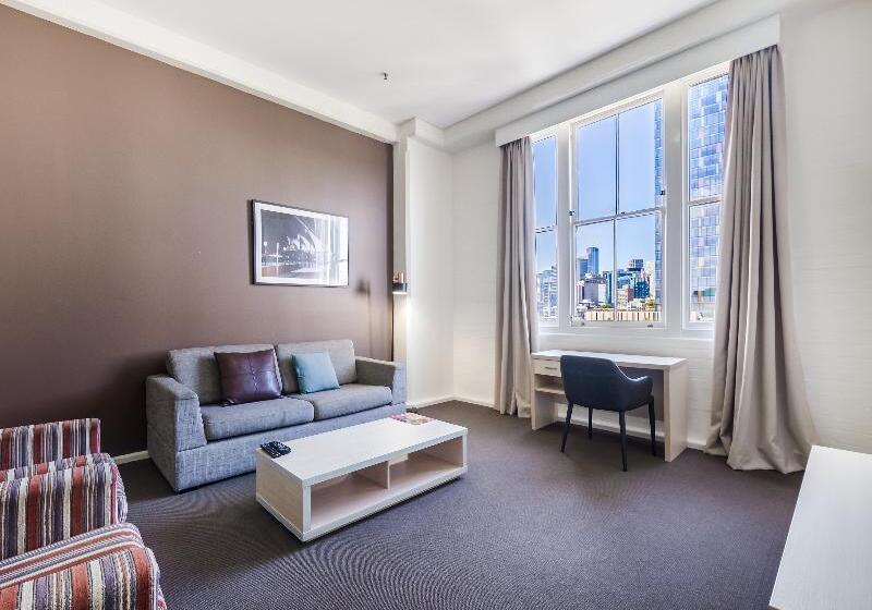 침실 2개 아파트, Oaks Sydney Goldsbrough Suites