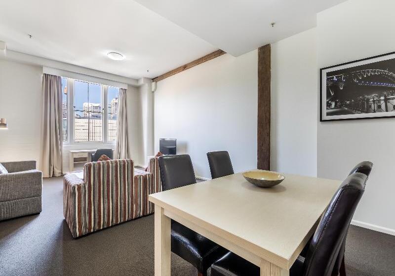 침실 2개 아파트, Oaks Sydney Goldsbrough Suites