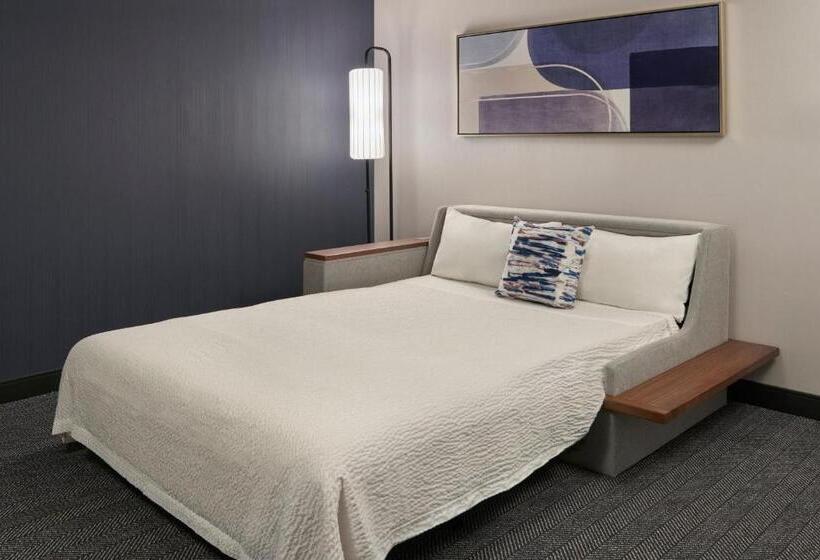 带大床的标准间, Courtyard By Marriott Toronto Mississauga/meadowvale